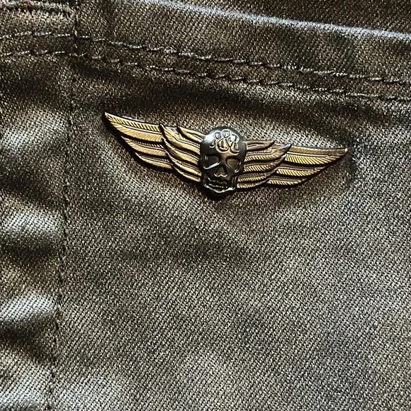 ROCK‎ & REPUBLIC Banshee glow jeans-size 10 - Picture 4 of 13